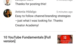 Screenshot Творческая студия YouTube