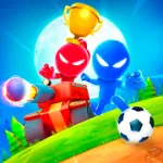 Stickman Party: Мини Игры 2 3 4