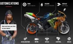 Screenshot Racing Fever: Moto
