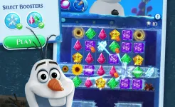 Screenshot Disney Frozen. Звездопад