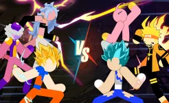 Screenshot Stickman Dragon Fight - Super
