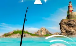 Screenshot Grand Fishing Game - реальная рыбалка в море