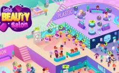 Screenshot Idle Beauty Salon Tycoon