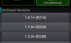 Screenshot SystemPanel App / Task Manager