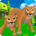 Cougar Simulator: Big Cat Family Game