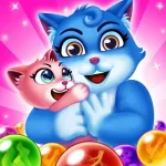 Bubble Shooter: Cat Pop Island