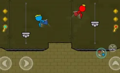 Screenshot Red and Blue Stickman : Animat