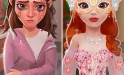 Screenshot Family Town: Интерьер и мода