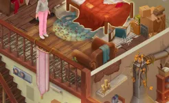 Screenshot Family Town: Интерьер и мода