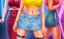 Screenshot Girls & City: игра в бутылочку