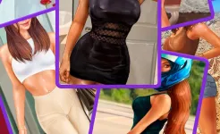 Screenshot Girls & City: игра в бутылочку
