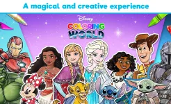 Screenshot Disney: мир раскрасок